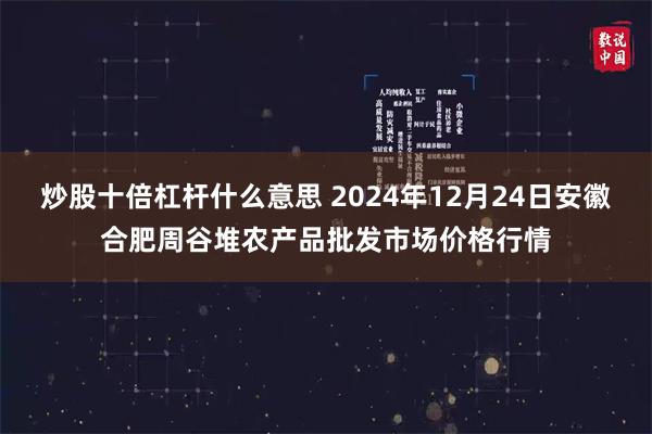 炒股十倍杠杆什么意思 2024年12月24日安徽合肥周谷堆农产品批发市场价格行情