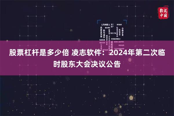 股票杠杆是多少倍 凌志软件：2024年第二次临时股东大会决议公告