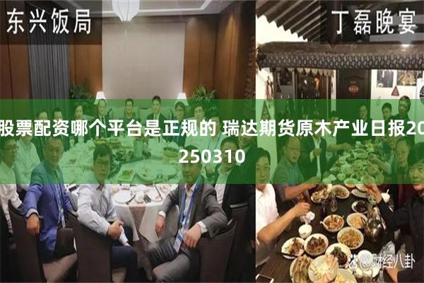 股票配资哪个平台是正规的 瑞达期货原木产业日报20250310